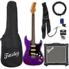 JET Guitars JS-300 Plum R pack débutant guitare électrique