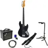 Sire Marcus Miller V3 New Gen 4-String Black Satin Pack Débutant Basse...