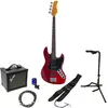 Sire Marcus Miller V3 New Gen 4-String Candy Apple Red Pack Débutant B...