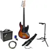 Sire Marcus Miller V1 4-String Tobacco Sunburst Pack Débutant Basse Él...