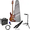 Mooer MBJ420 Red Burst Pack Débutant Basse Électrique