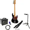 JET Guitars JJB-300 Black Pack Débutant Basse Électrique