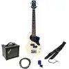 Blackstar Carry-on ST Bass Vintage White kit de démarrage pour guitare...
