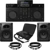 AlphaTheta XDJ-AN + enceintes de monitoring + câbles + sacoche