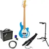 Sire Marcus Miller Z3 5-String Blue Pack Débutant Basse Électrique 5 C...