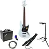 Sire Marcus Miller V3P 5-String Sonic Blue Pack Débutant Basse Électri...