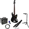 Sire Marcus Miller V3P 5-String Black Satin Pack Débutant Basse Électr...