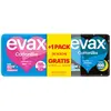 Pack de serviettes Evax Cottonlike ailes normales jour 32 unités + ail...