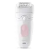 Epilateur rechargeable blanc - EPIL-5-000 - Silk Épil 5 - BRAUN