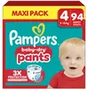 Pampers Baby-Dry Pants, taille 4 Maxi, 9-15kg, Maxi Pack (1 x 94 Pants...