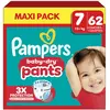 Pampers Baby-Dry Pants, taille 7 Extra Large 15+kg, Maxi Pack (1 x 62 ...