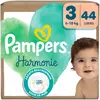 Pampers Couches Harmonie T3 (6-10 Kg) Avec Emballage Papier Recyclable