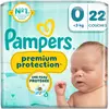 Pampers Couches Premium Protection x 22