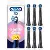 ORAL B Lot de 6 brossettes de rechange - Gentle Care - Noir