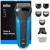 Braun 310BT Series 3 - Rasoir à grille - noir/bleu
