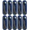 Oral-B Brosses à dents iO Nettoyage Ultime, paquet de 10, noir