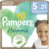 Pampers Couches harmonie taille 5 - Le paquet de 31