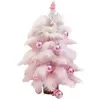décoration d'arbre de Noël Mini sapin de Noël en plumes jouet 45CM