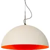 IN-ES.ARTDESIGN lampe à suspension MEZZA LUNA 1 (Blanc / rouge - Lapre...