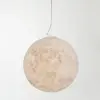 IN-ES.ARTDESIGN lampe à suspension LUNA (Ø 50 cm - Laprene, acier et N...