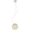 In-Es.Artdesign Lampe À Suspension Luna (Ø 25 Cm - Laprene, Acier Et N...