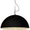 In-es.artdesign IN-ES0501N-B Mezza Luna 1 Suspension Noir/Blanc