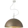In-Es.Artdesign Lampe à Suspension Mezza Luna 1 (Bronze / Or - Lapren...
