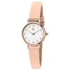 Montre Femme - B&G - PREPPY - Cuir Rose - Analogique - Chic