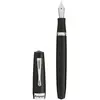 Montegrappa Elmo 02 Jet-Black ISE2R3AC Stylo plume en résine et acier ...