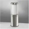 1255 Luminaire d'extérieur en acier inoxydable 1 x E27 LCD 1255