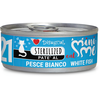 12 x 85 g Disugual Mini-Me Sterilized au poisson blanc, nourriture hum...