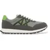 Baskets Armani Exchange Contrast AX gris vert - 43