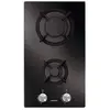 Airlux - table domino verre gaz 30cm 400w noir  av32hbk - av32hbk