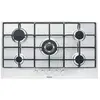 Table de cuisson gaz 5 foyers 90 cm Glem GT955IX - Puissance totale 11300 W - Inox