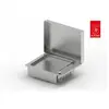 Planet Plancha OASI 55 Lisse + couvercle