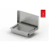 Planet Plancha OASI 80 Lisse Rainurée + couvercle