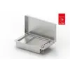 Planet Plancha Encastrable Gaz Oasi 80mix Lisse Rainuré+couv 203095