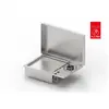 Planet Plancha Encastrable Gaz Oasi 55 Lisse+ Feu Dual+ Couv 203096