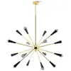 Stilnovo SPUTNIK-Suspension 16 lumières Laiton Ø98cm