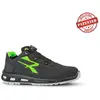 U-power Chaussures de sécurité basses monster boa esd S3 ci src - Noir/Vert 40