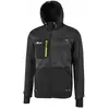 1 X SWEAT-SHIRT ZIPPÉ GRIS VERT XL + CAPUCHE GALAXY U-POWER