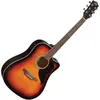 Eko Eko Rangercw-Eq-Bwn - Guitare Acoustique Ranger Cutaway Brown Sunburst Eq