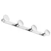 Inda - Quadruple Porte-manteau One blanc mat