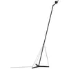 MARTINELLI LUCE lampadaire Y3 (Noir - Aluminium verni)