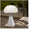 Lampe Pipistrello LED dimmable blanc H66 à 86 cm 14W Martinelli Luce