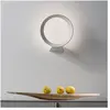 MARTINELLI LUCE lampe murale applique LED+O (blanc 2700K - Aluminium verni)
