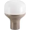 MARTINELLI LUCE lampe de table DELUX (Champagne - Verre soufflé et aluminium)