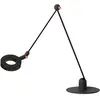 Lampe design de bureau en métal noir L'amica - Martinelli Luce