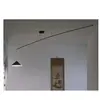 Suspension design noire 260 x 25 cm Vela - Martinelli Luce