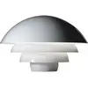Lampe en aluminium blanche 56 x 36 cm 642 Visiere - Martinelli Luce